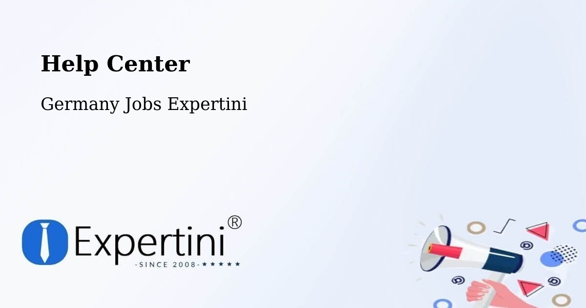 Help Center – Iserlohn - Germany Jobs Expertini